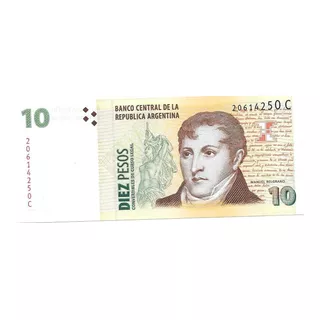 Billete 10 Pesos Convertibles Con Leyenda Sin Circular