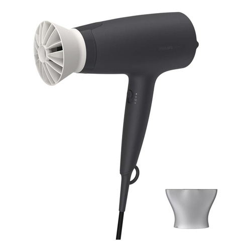 Secador De Pelo Philips Thermo Protect Bhd302/10 1600w Color Negro