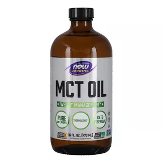 Mct Óleo De Coco Now Sports 473 Ml Ácido Caprílico Importado