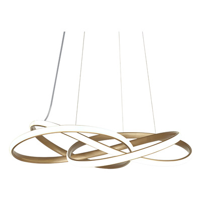 Colgante Desiree L9956d  Ø60cm Calido Dorado Moderno