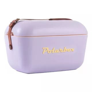 Estuche Refrigerador Polarbox Con Asa Gourmet Retro Morada