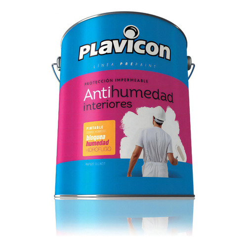 Antihumedad Plavicon 5 Kg Interior Impermeable S/ Húmedo Mm