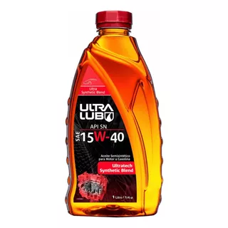 Aceite 15w40 Semi Sintetico Ultralub