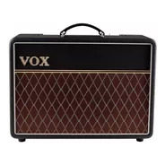Amplificador Vox Custom Series Ac10c1 Valvular Para Guitarra De 10w Color Negro/marrón 230v