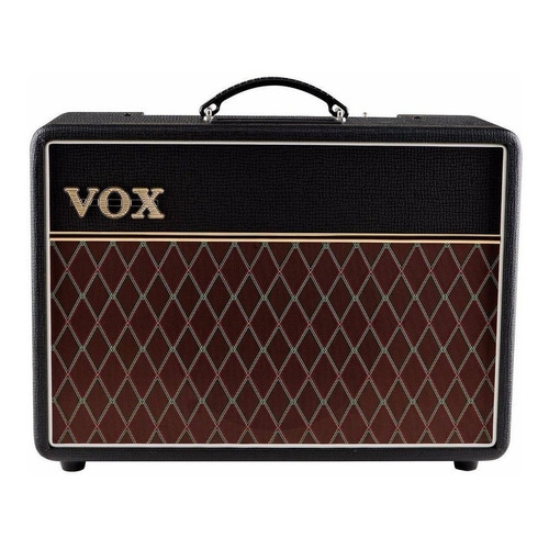 Amplificador VOX Custom Series AC10C1 Valvular para guitarra de 10W color negro/marrón 230V
