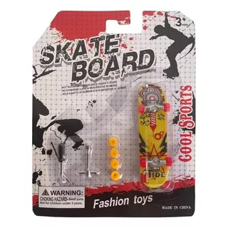 Skate De Dedo Com Ferramentas E Rodas Fingerboard