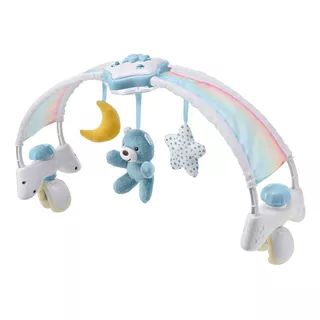 Chicco Arco Musical Rainbow Sky 2 En 1 Cunas Luces Color Azul