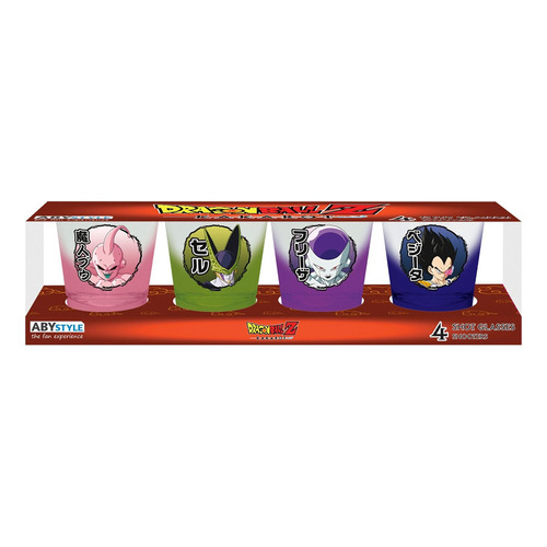 Set De De Dragon Ball Z Kakarot-vill Shot Glas Set