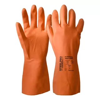 Guante Agro/quimico Ultrasafe Neo-latex 28 Ml 33cm Steelpro