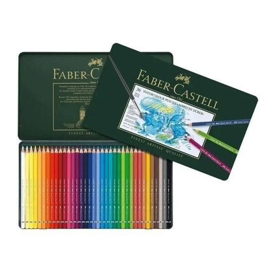 Lapices Faber Castell Acuarelables Albrecht Durer X 36 Caja