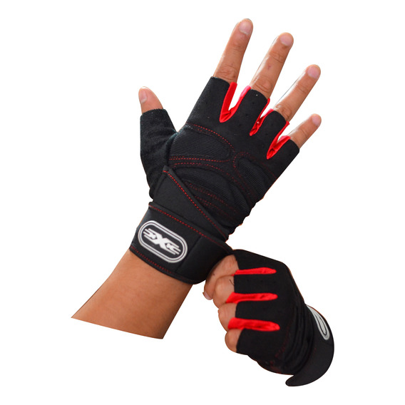 Guantes Para Levantar Pesas Ejercicios Gym Mitones - Calidad