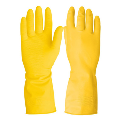 Guantes De Látex Para Limpieza, Medianos, Pretul, 23260