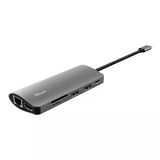 Adaptador Trust Multipuerto Usb - C 7 En 1 Ref 23775