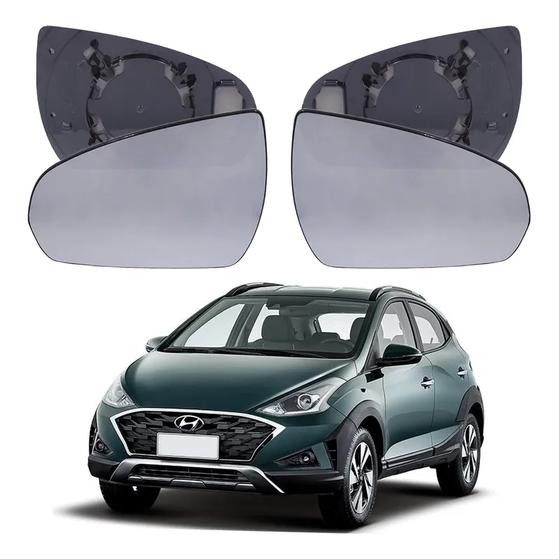 Par Lentes Retrovisor Hb20x 1.0 1.6 2019 A 2022