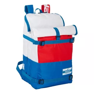 Mochila Tenis Babolat Backpack 3+3 Evo Color Blanco/azul/rojo