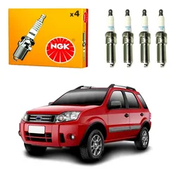  Jogo Velas Ngk Ecosport 1.6 2003 A 2012