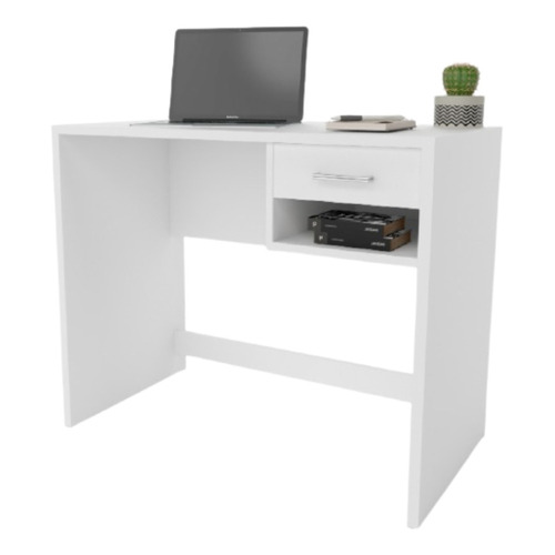 Escritorio Su-Office Soff melamina de 90cm x 75cm x 44cm blanco