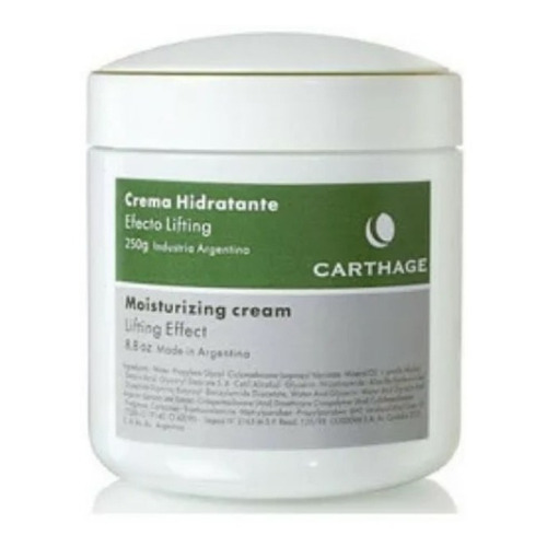 Carthage Crema Hidratante Lifting Arrugas Expresion Gde Tipo de piel X 250 Grs - Todo tipo de Piel