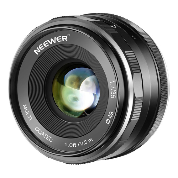 Neewer 35mm F / 1.7 Apertura Larga Sony Digital Sin Espejo