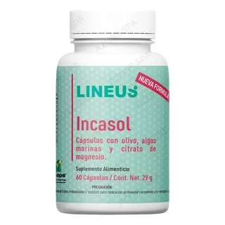 Suplemento En Capsulas Lineus Incasol 60 Capsulas Sin Sabor