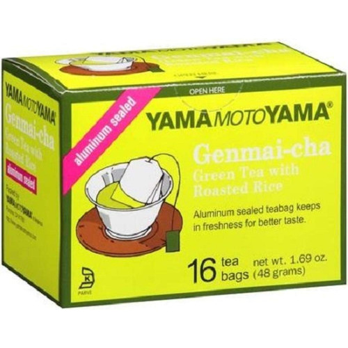 Yamamotoyama Genmai-cha Té Verde 32g (16 Bolsas 2g)