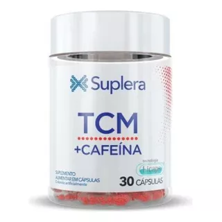 Tcm + Cafeína Suplera Termogênico Alta Performance 30 Caps