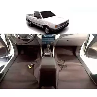 Forro Super Luxo Automotivo Assoalho Para Saveiro Quadrada