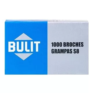 Broches - Grampas Bulit Standard S8 8mm Por 1.000 Unidades