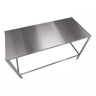 Bancada Mesa Inox Industrial Paneleiro 1,20x84x53