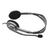 Auriculares Logitech Com Microfono Oficina H111 981-000612 Ajustable Gris