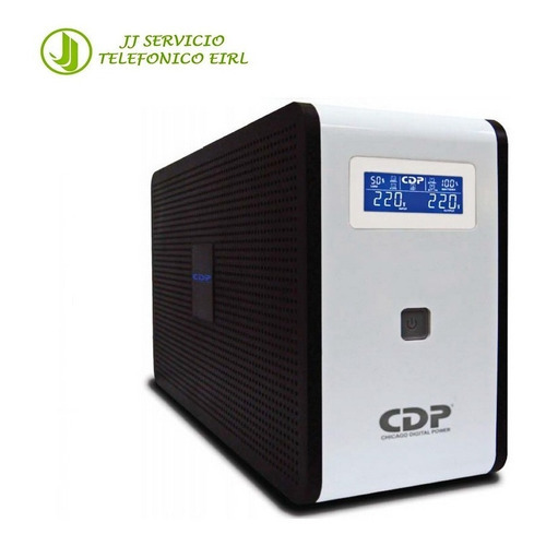 Cdp R-smart 2010i - Ups Interactivo 2000va 1200w - 10 Tomas Color Blanco con negro