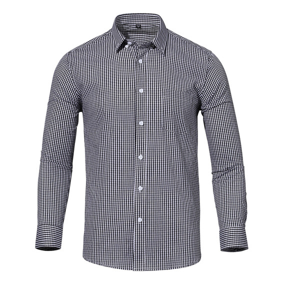 Camisa Slim Fit Vestir Cuadros Algodón Hombre Casey Kevin