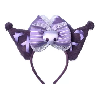 Vincha Kuromi  Sanrio Devil Light Purple Kuromi