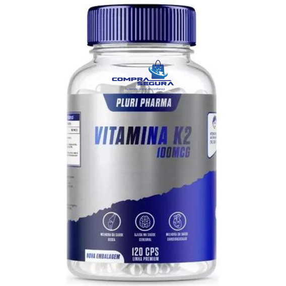 Vitamina K2 Mk7 120 Cápsulas