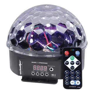 Esfera Luz Disco Led Dmx Crystal Ball Display Con Control 