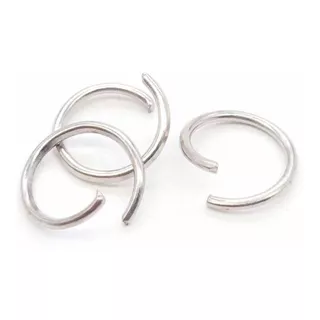 Elo Para Chaveiro 100un 10mm Argola Níquel Metal Pulseira