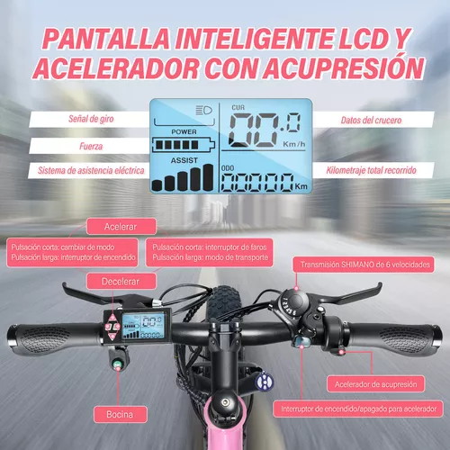 NOVANGUA VB20-Pro Bicicleta eléctrica para Adultos con neumáticos de 20”,25  km/h, Batería removible 48V 15Ah, Bicicleta de 7 velocidades Shimano y  Amortiguador Dual, Frenos de Disco Dual : : Deportes y Aire