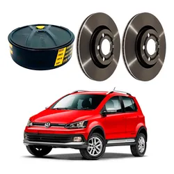  Disco Freio Dianteiro Volkswagen Crossfox 1.6 2015 A 2018