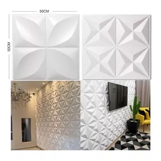 140 Placas Decorativas Parede Revestimento 3d Pvc - Placa 3d