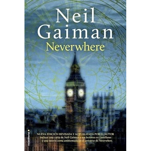 Neverwhere, De Neil Gaiman. Roca Editorial, Tapa Blanda, Edición 1 En Español, 2022