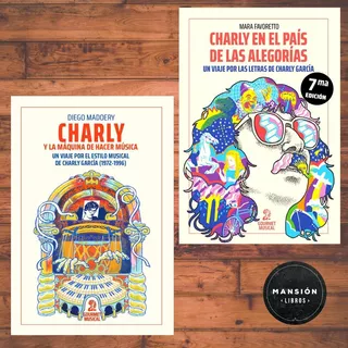 2 Libros Charly Garcia Maquina Hacer Musica Pais Alegorias