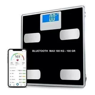 Balanza Digital Corporal Bluetooth Con App Perder Peso 180kg