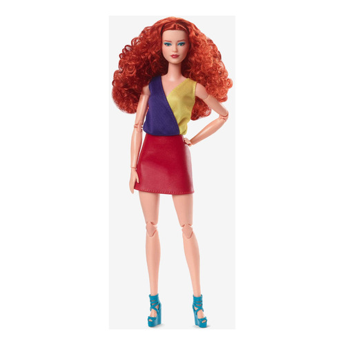 Barbie Looks Muñeca Con Pelo Rojo Rizado