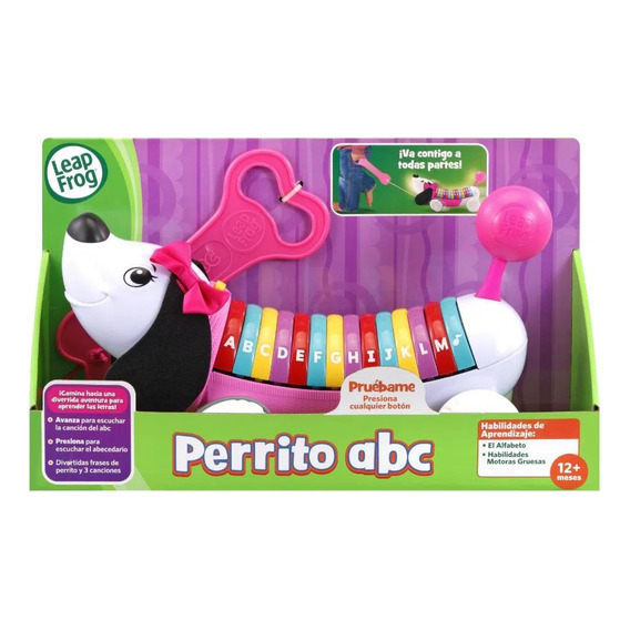 Perrito Abc Leap Frog Con Sonido Y Arrastre