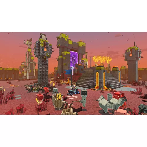 Jogo Minecraft Legends Deluxe Edition Ps5 Midia Fisica