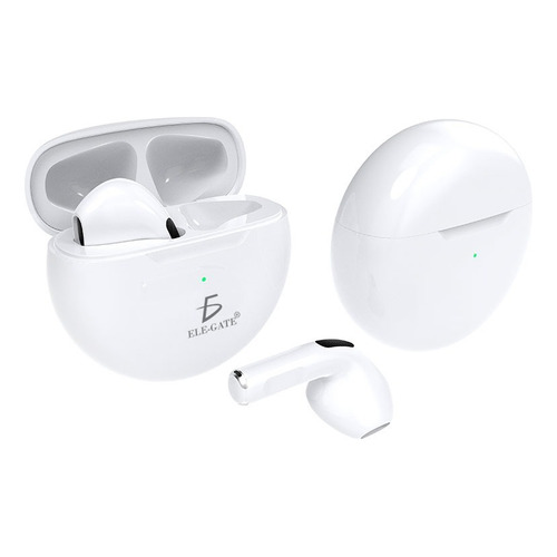 Auriculares Inalámbricos J6 Tws Con Bluetooth 5.1 Ear.bt.j6 Color Blanco