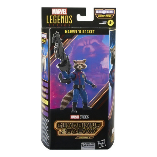 Figura Rocket Marvel Legends Series Baf Cosmo