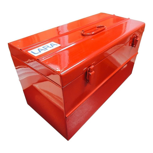 Caja Metalica Lara De Herramientas N11 Color Rojo
