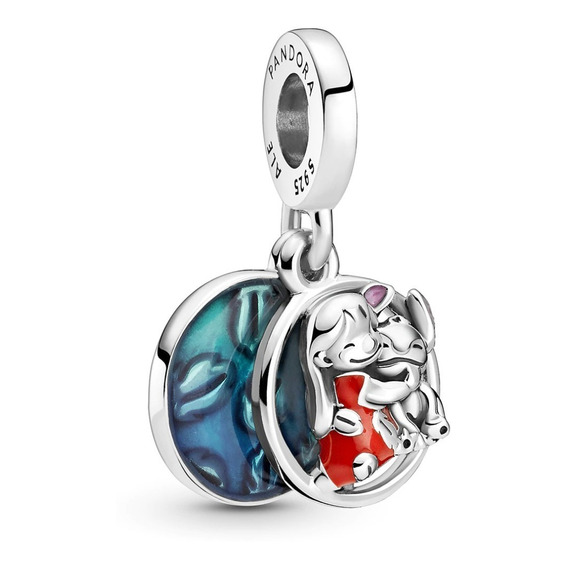 Charm Pandora Lilo Stitch Disney Familia Amigos Plata Ale925