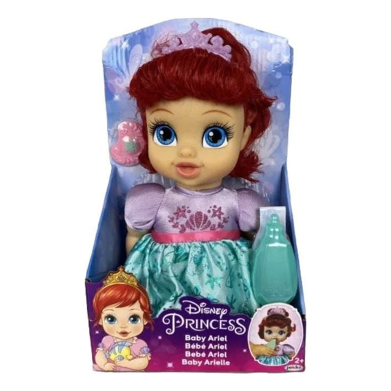Muñeca Ariel Bebe Disney Princesas Con Accesorios